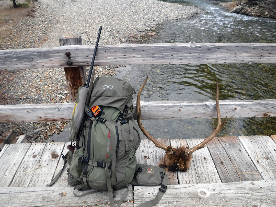Idaho’s wilderness areas offer a good trail system with pack bridges across creeks and rivers, making meat packing a little easier.